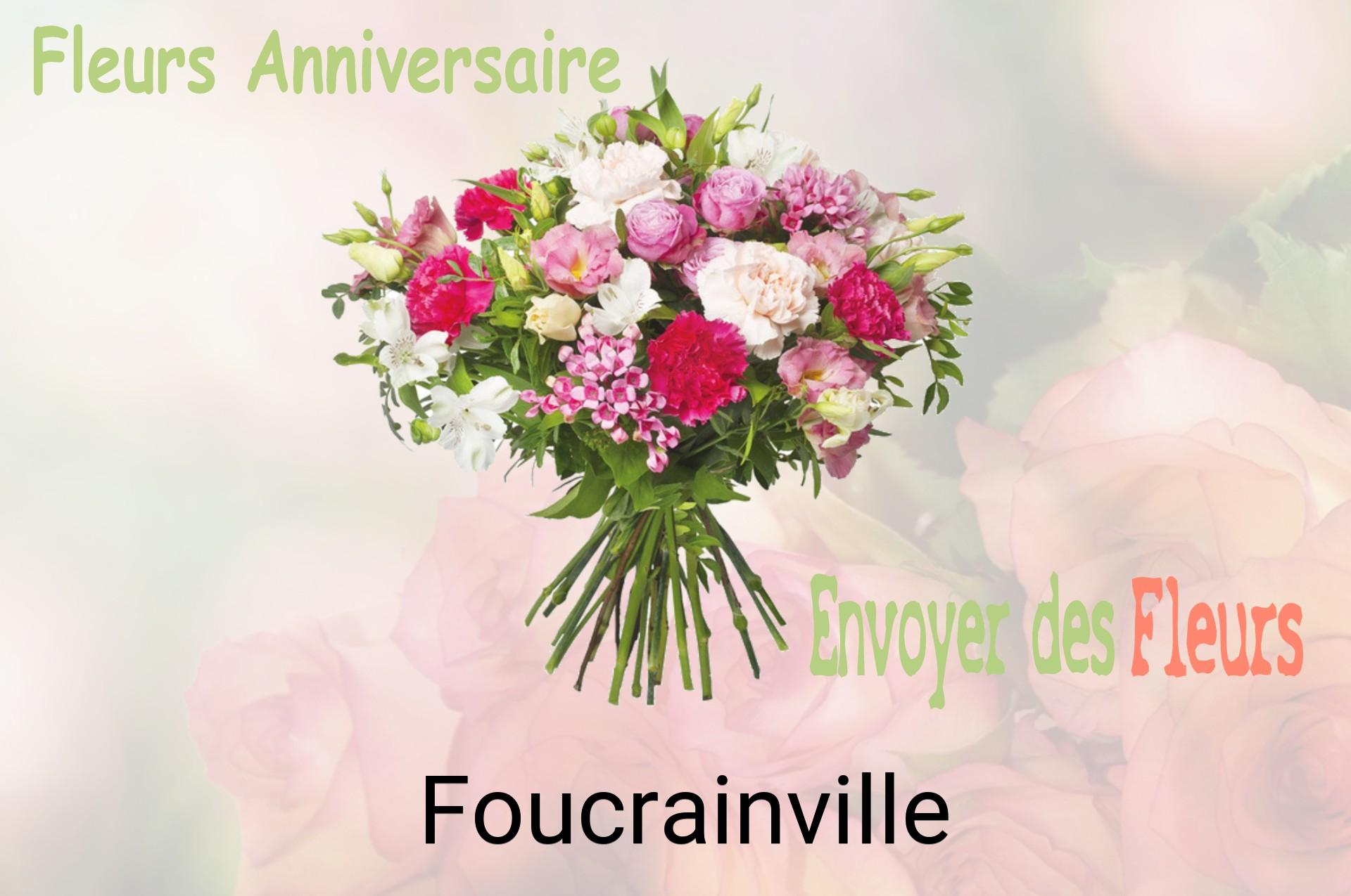 Bouquet de fleurs d’anniversaire livré à Foucrainville