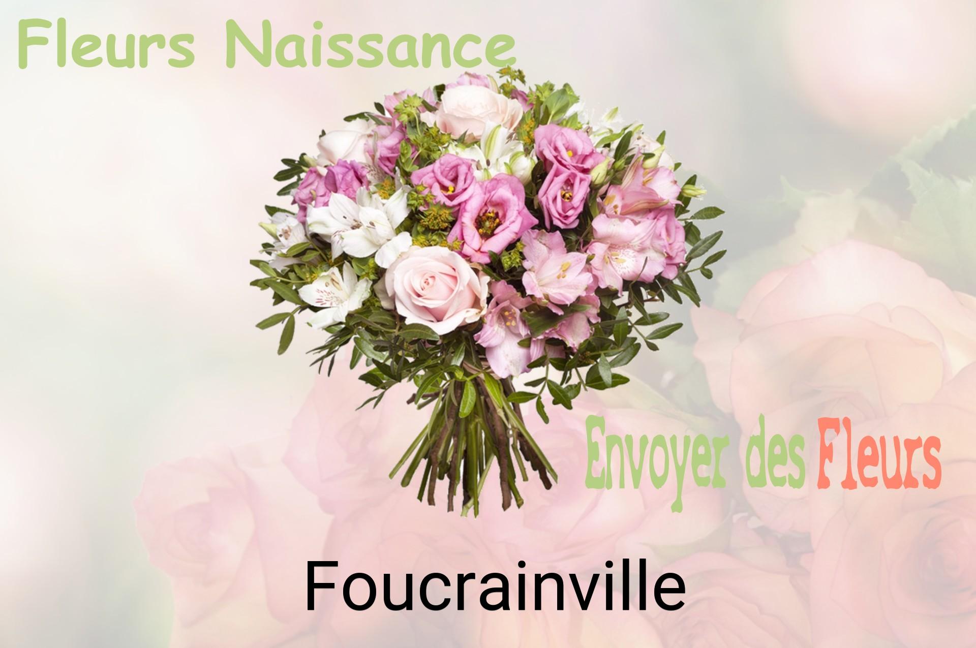 Bouquet de fleurs de naissance livré à Foucrainville